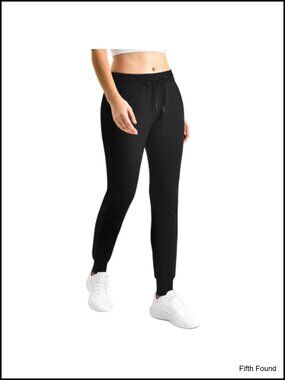 Womens Joggers with Pockets Track Athletic Sweatpants Elastic Waistband